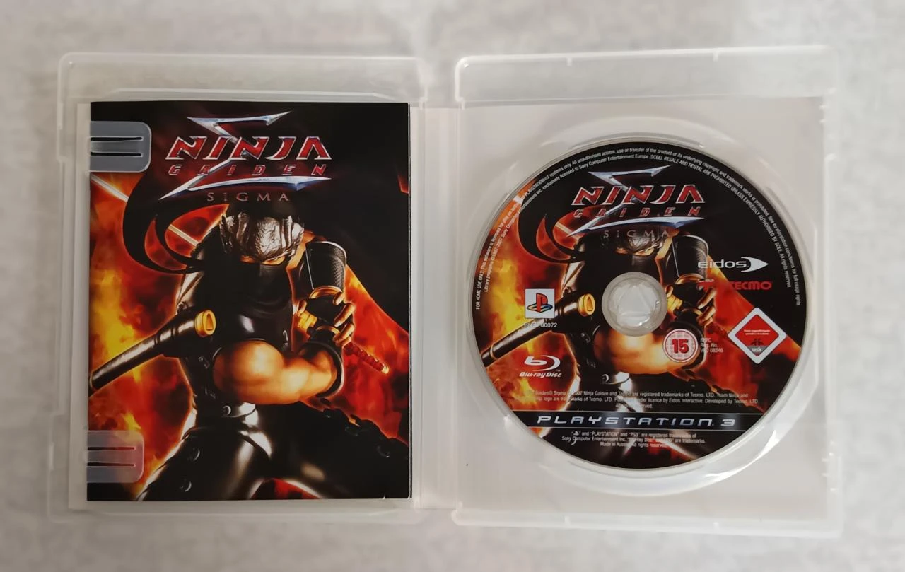 PS3 game "Ninja Gaiden Sigma" with manual in very good condition – photo 3